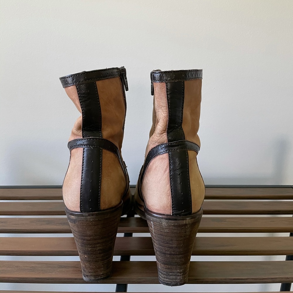 Free People • leather western booties - Picture 5 of 7